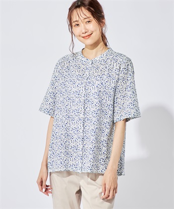 DECOY ジョーゼットプリントブラウス_variationthumb_2