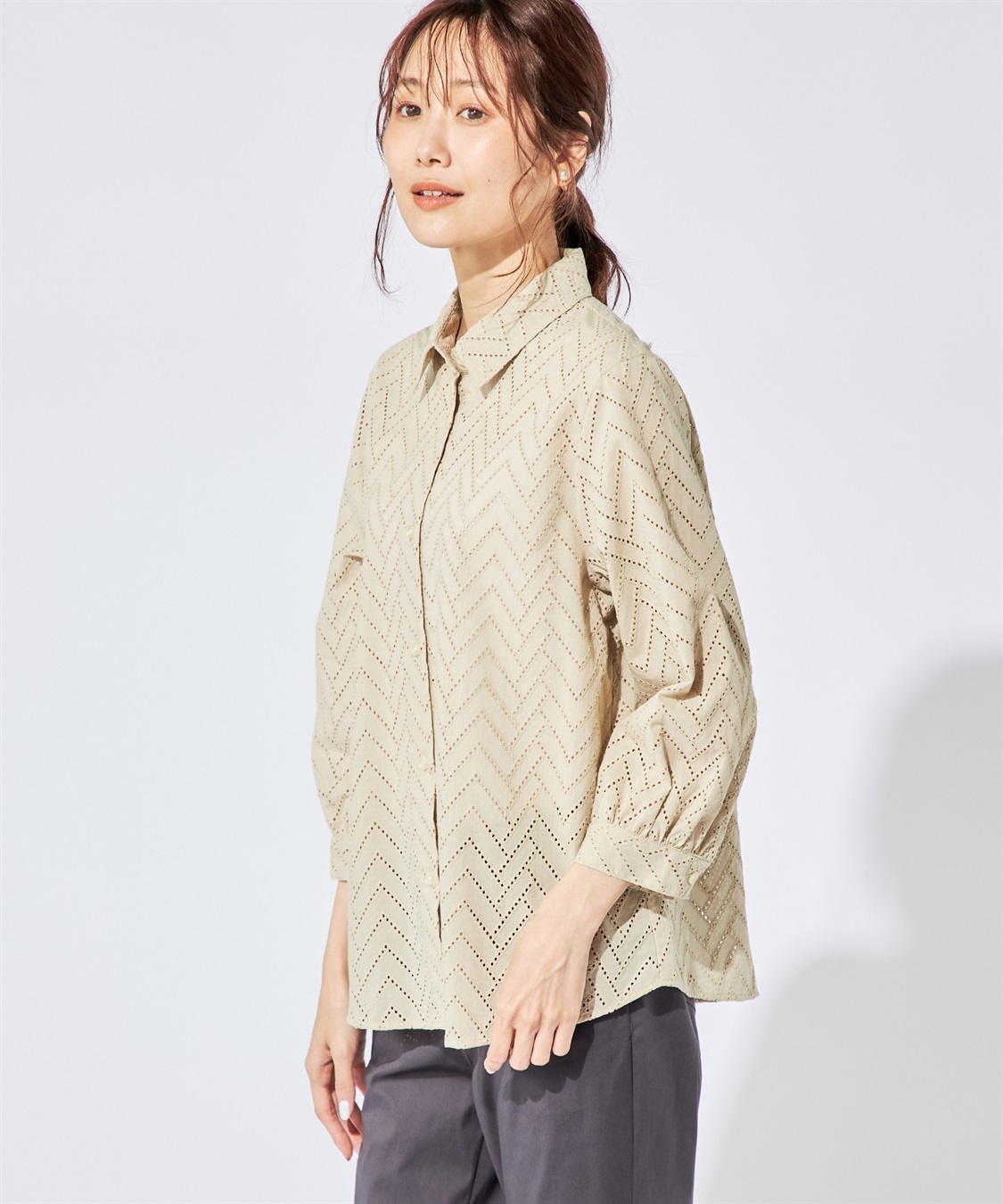 DECOY レースブラウス_variation_2