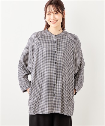 DECOY シャーリングチュニックブラウス_variationthumb_2