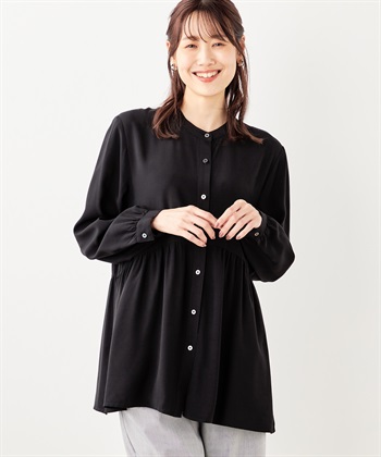 DECOY 切替ギャザーブラウス_variationthumb_1