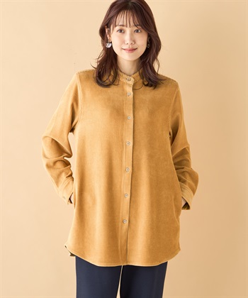 DECOY コーデュロイチェックブラウス_variationthumb_2