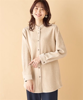 DECOY コーデュロイチェックブラウス_variationthumb_3