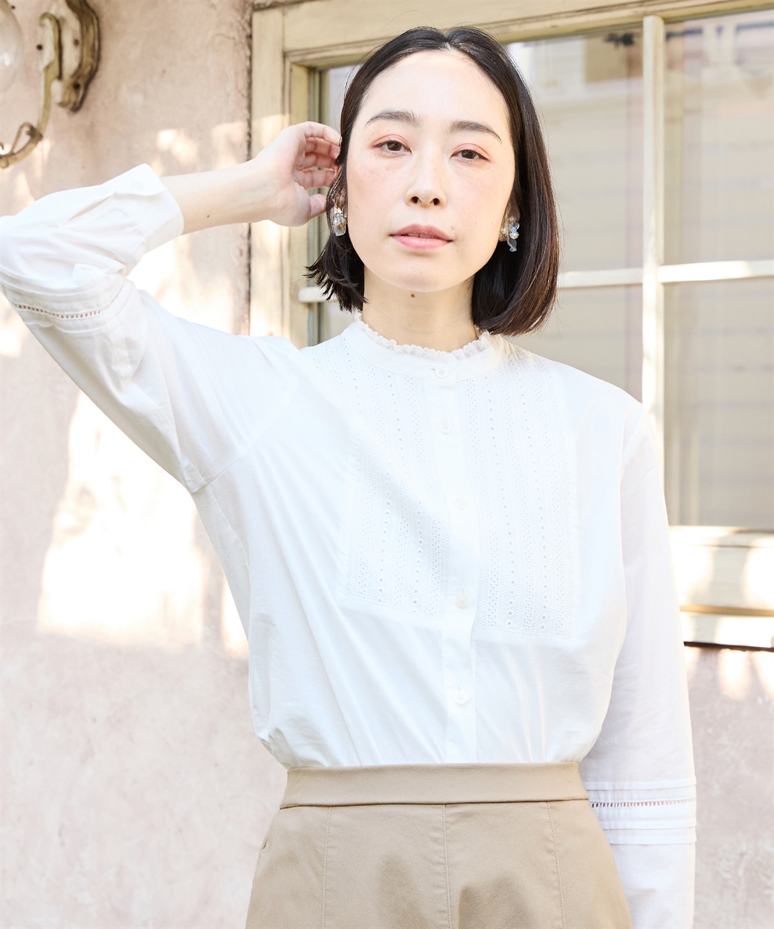 DECOY レース切替プルオーバー_main