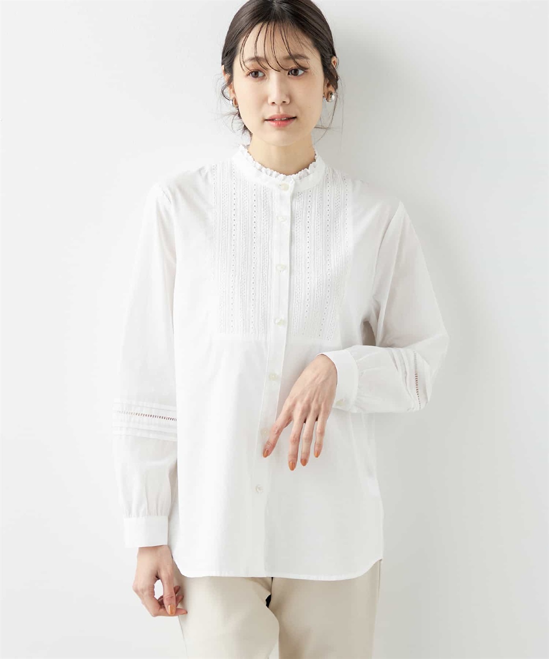 DECOY レース切替プルオーバー_variation_1