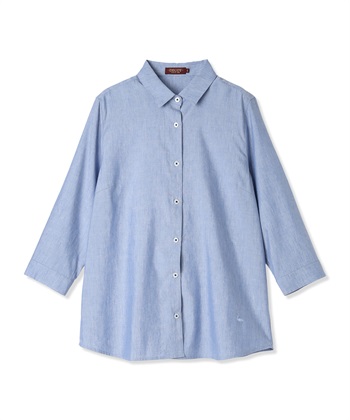 DECOY 【シワになりにくい】ロールアップシャツ_variationthumb_2