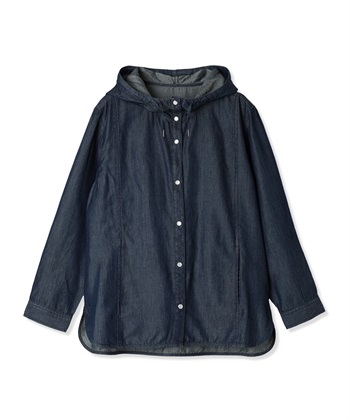 DECOY デニムフードシャツ_variationthumb_1