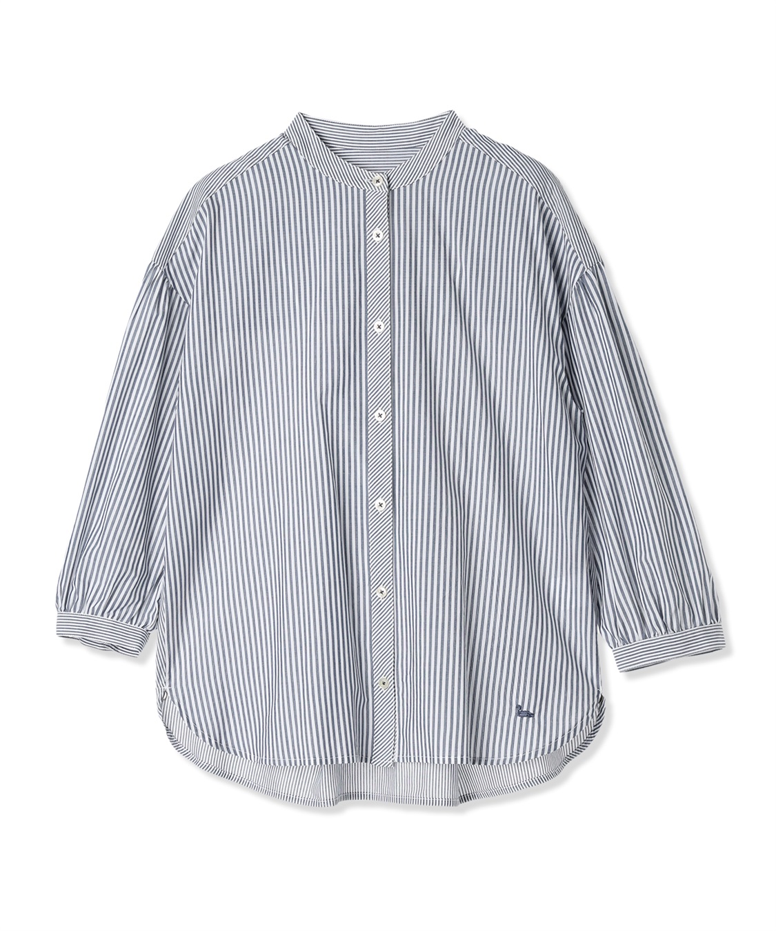 DECOY ストライプ切替シャツ_variation_3