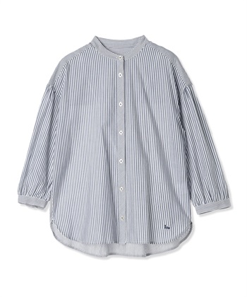 DECOY ストライプ切替シャツ_variationthumb_3