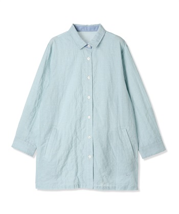 ポケットシャツ(サックス-9号)
