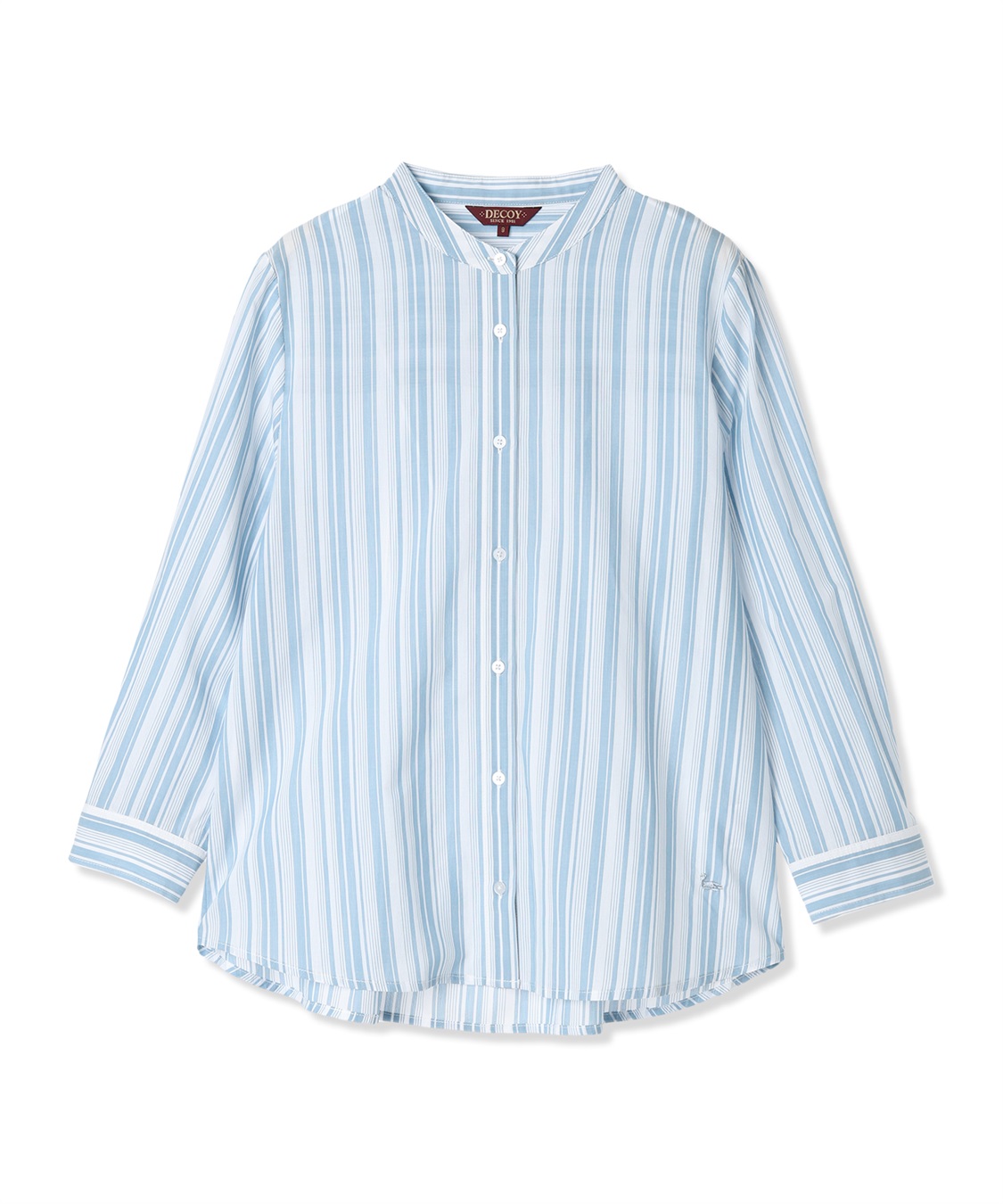 DECOY マルチストライプドルマンスリーブブラウス_variation_1