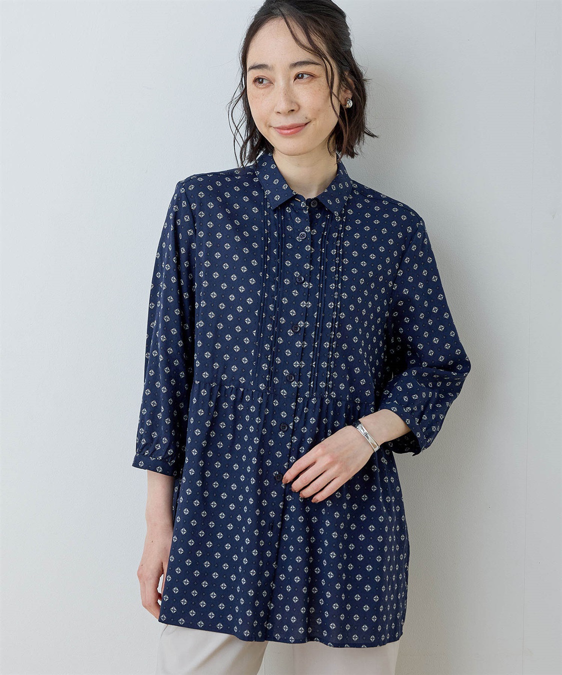 DECOY プリントブラウス_variation_2