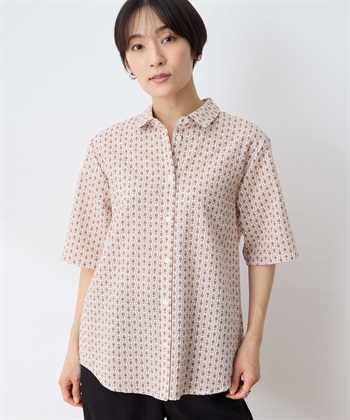 DECOY オーガニックコットンサッカーブラウス_variationthumb_1