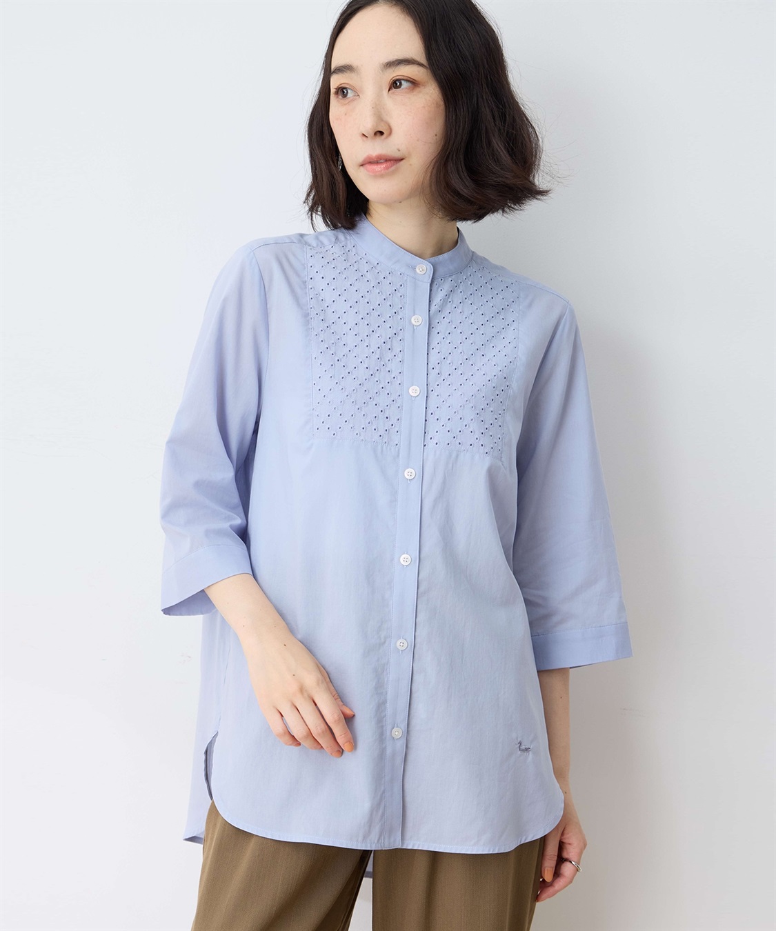 DECOY フロントレースブラウス_variation_2