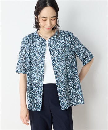 DECOY オーガニックコットンプリントブラウス_variationthumb_2