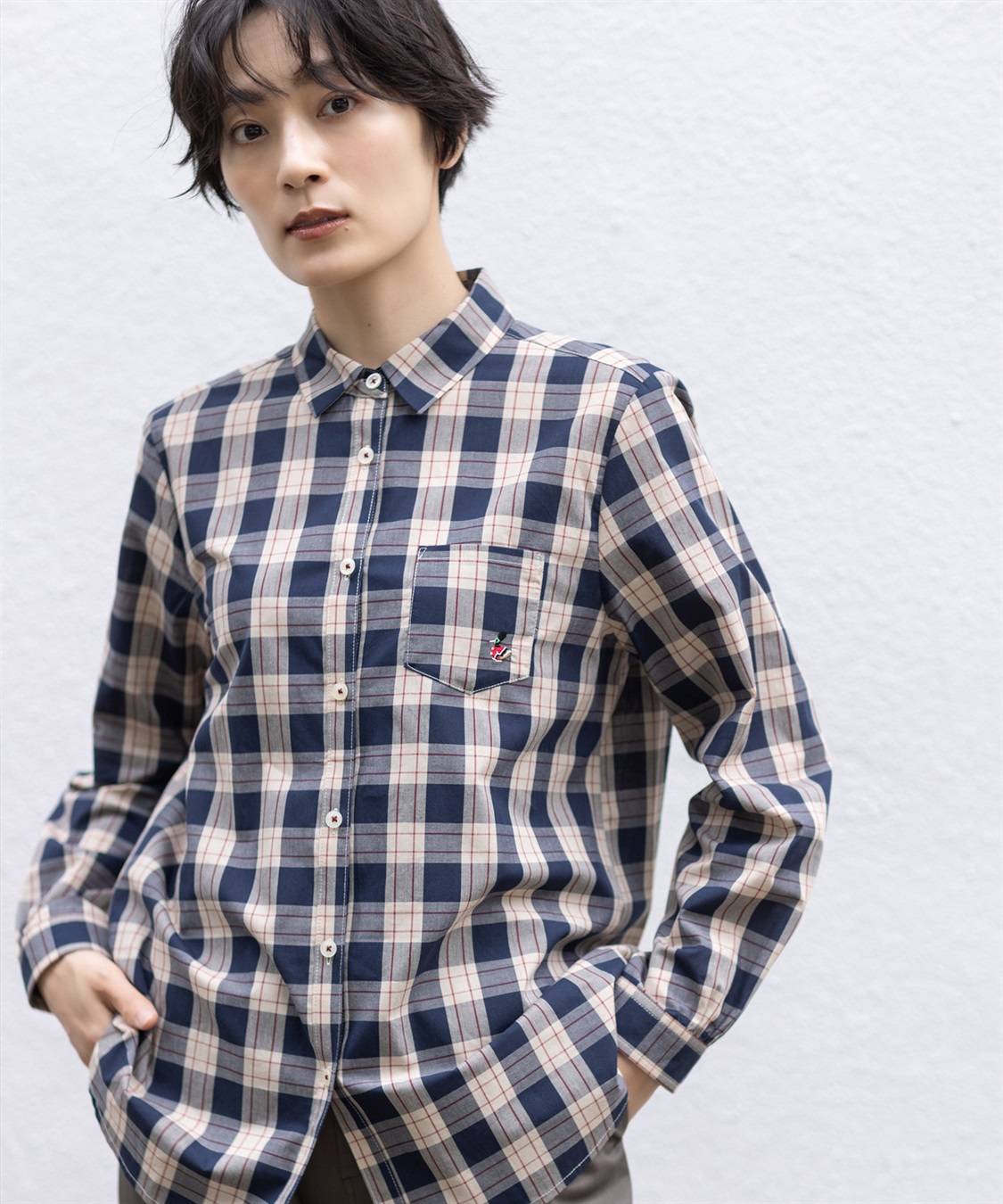 DECOY チェックシャツ_main