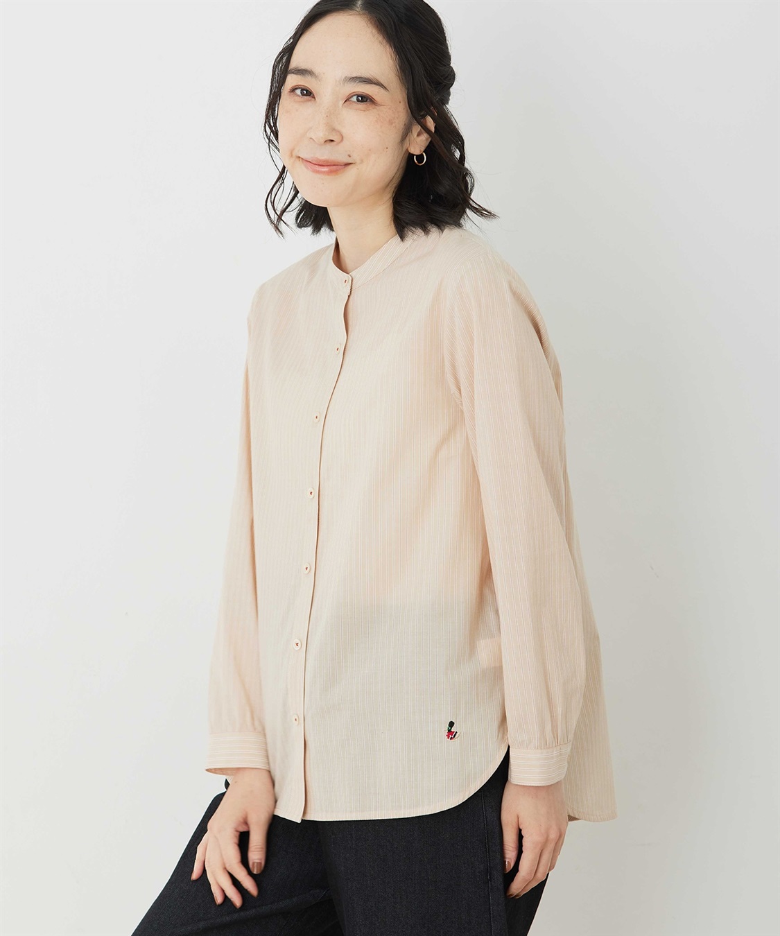 DECOY ストライプシャツ_variation_1