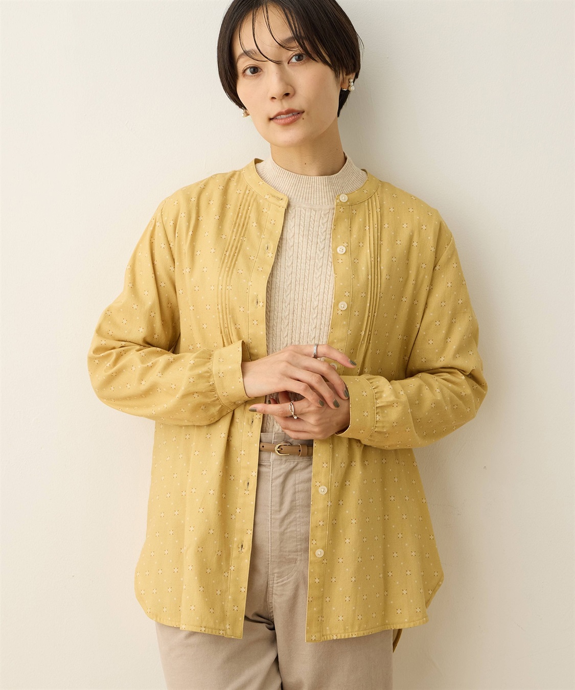 DECOY 起毛プリントシャツ_variation_2