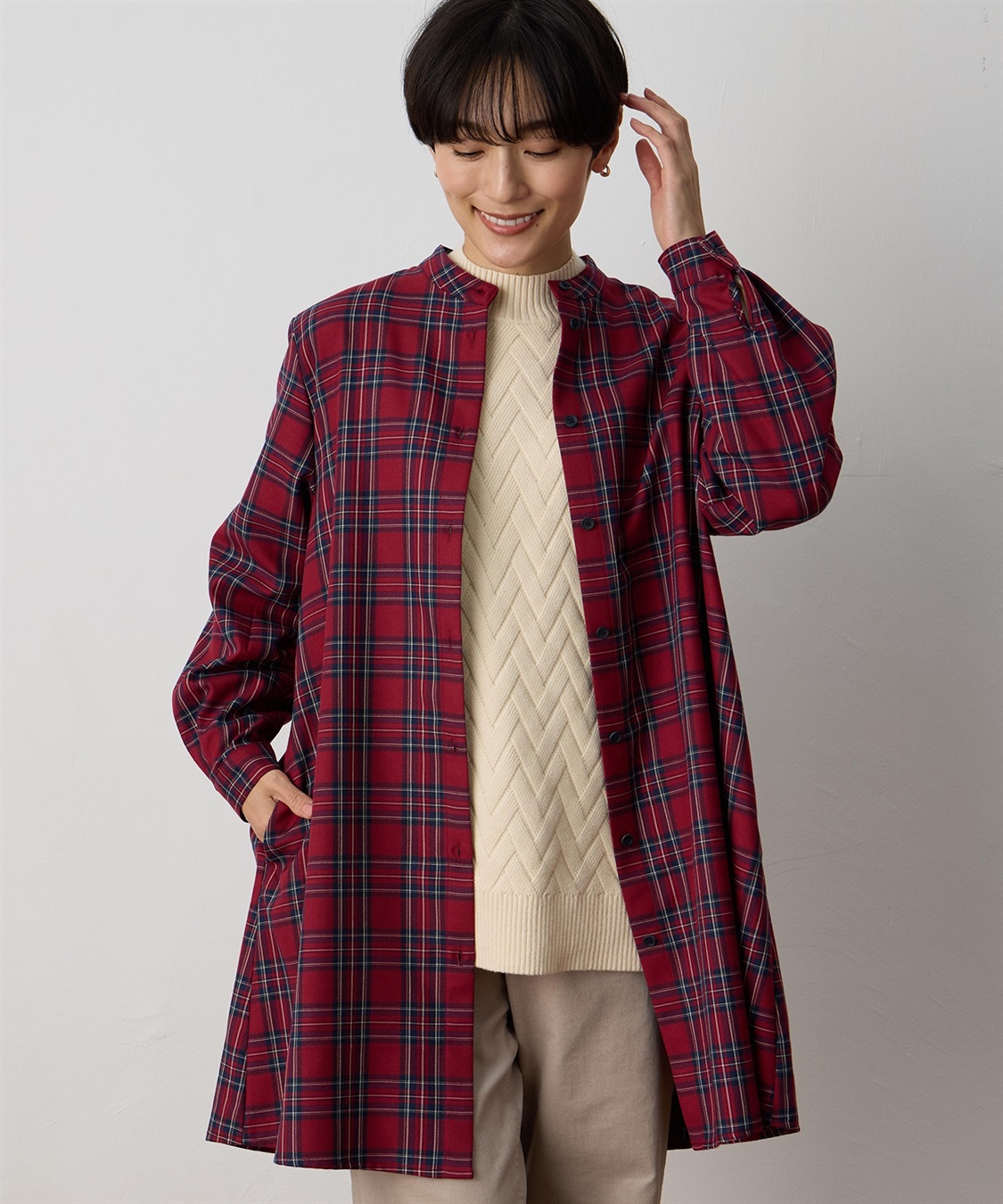 DECOY チュニックブラウス_variation_1