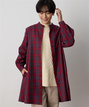 チュニックブラウス(レッド-9号)