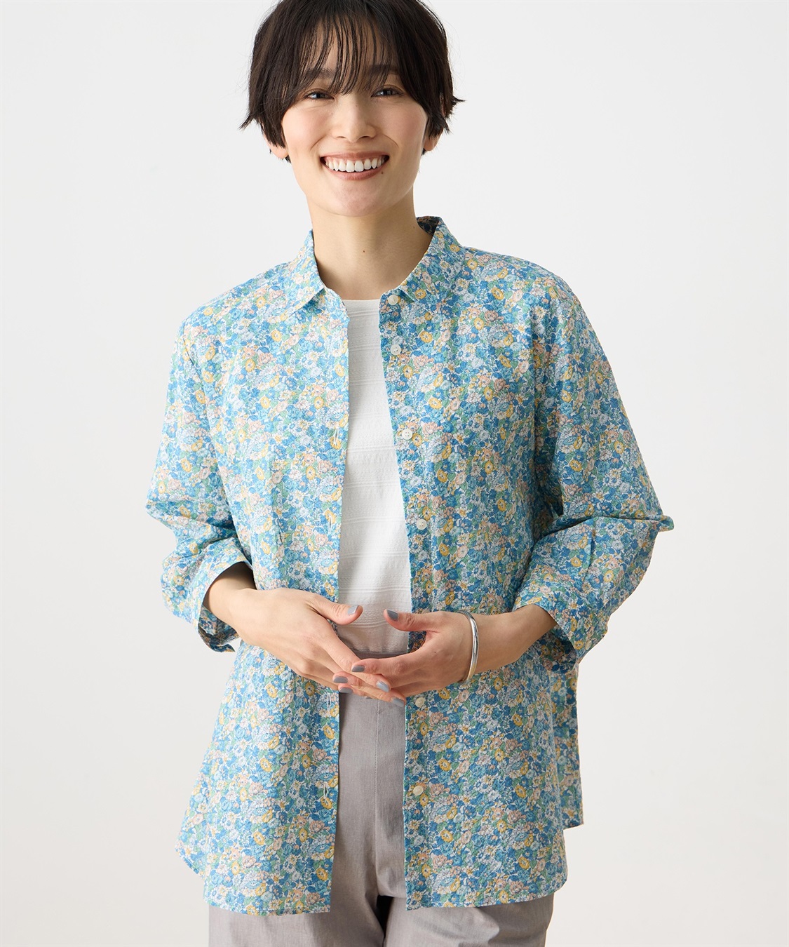 DECOY 【Liberty】リバティプリントブラウス_main