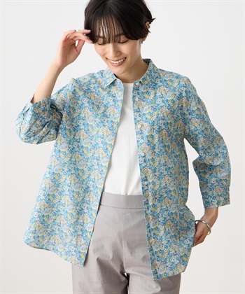 DECOY 【Liberty】リバティプリントブラウス_variationthumb_2