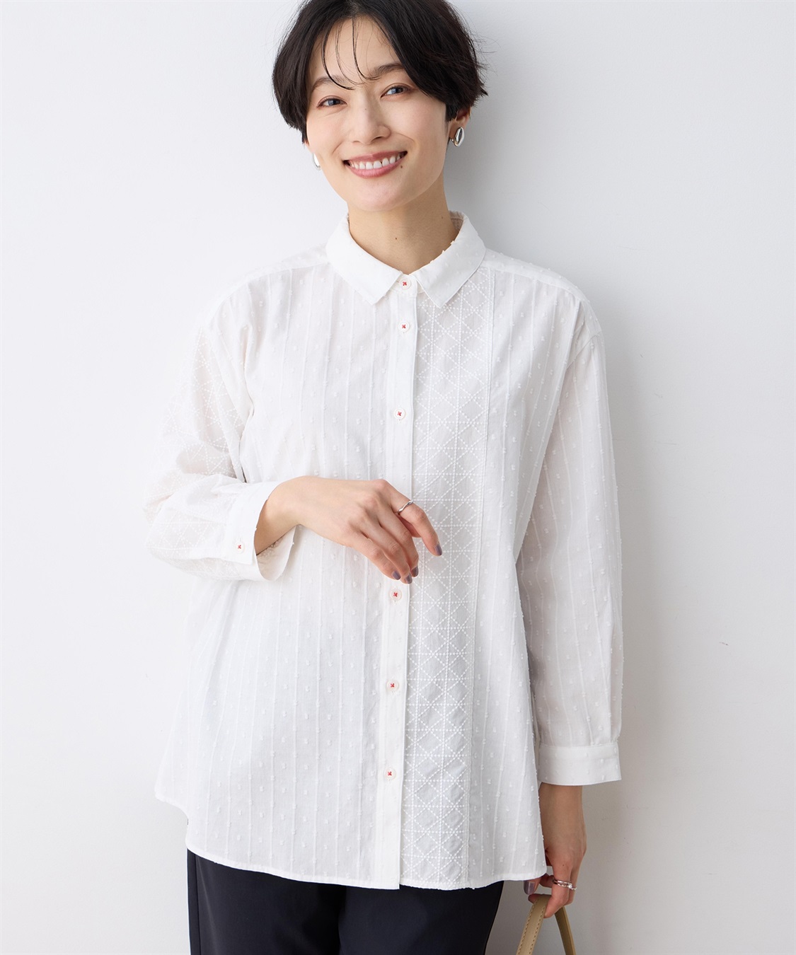 DECOY パッチワークブラウス_variation_1