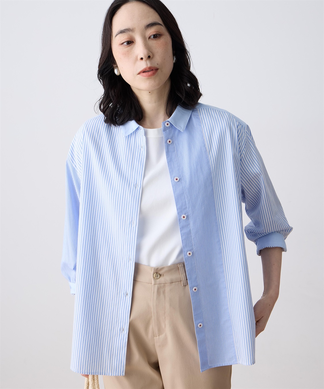 DECOY パッチワークブラウス_variation_2