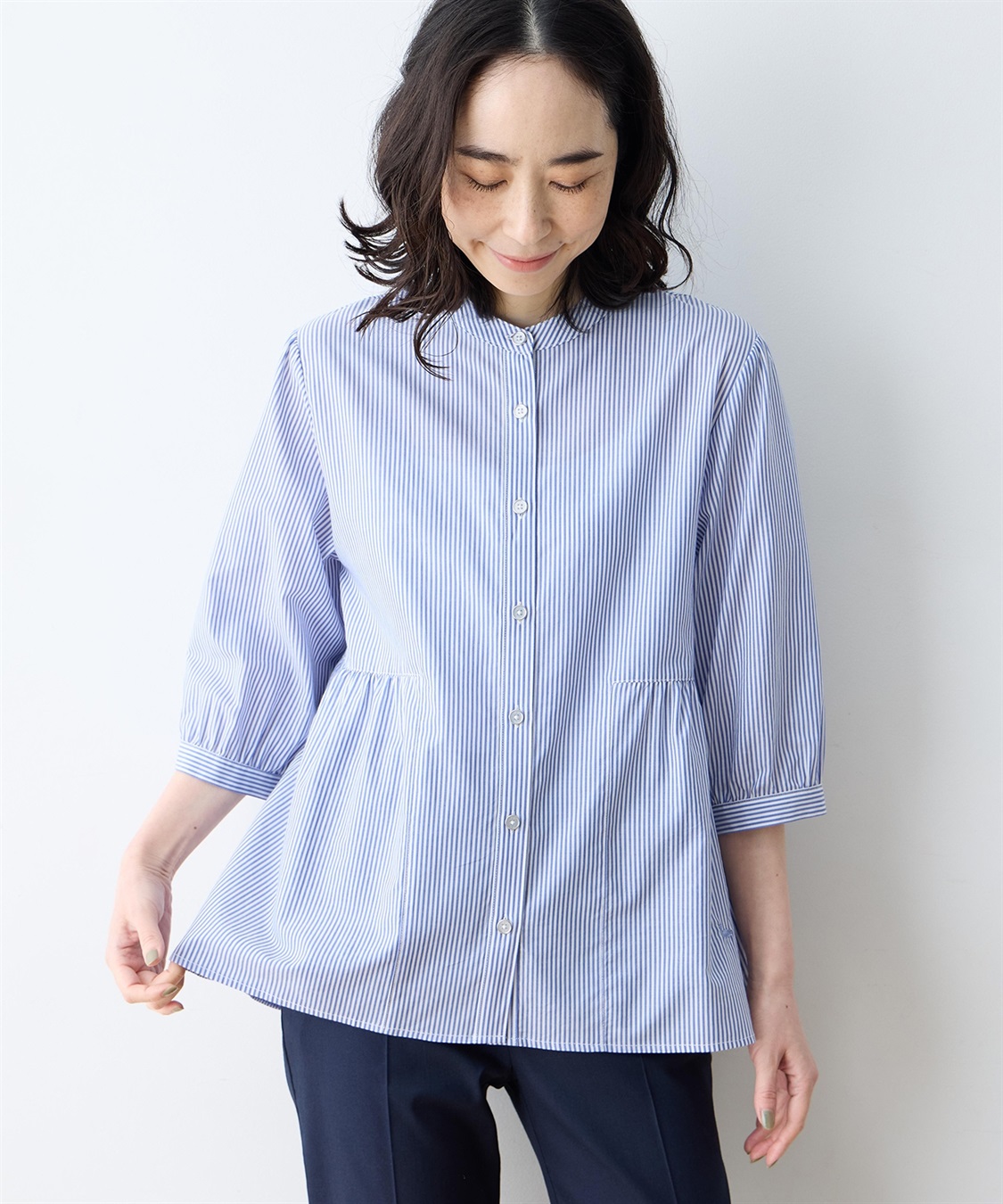 DECOY ペプラムブラウス_variation_2