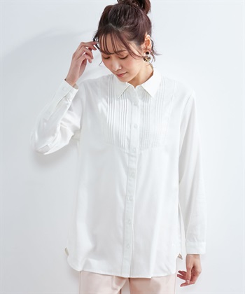 DECOY ピンタックブラウス_variationthumb_1