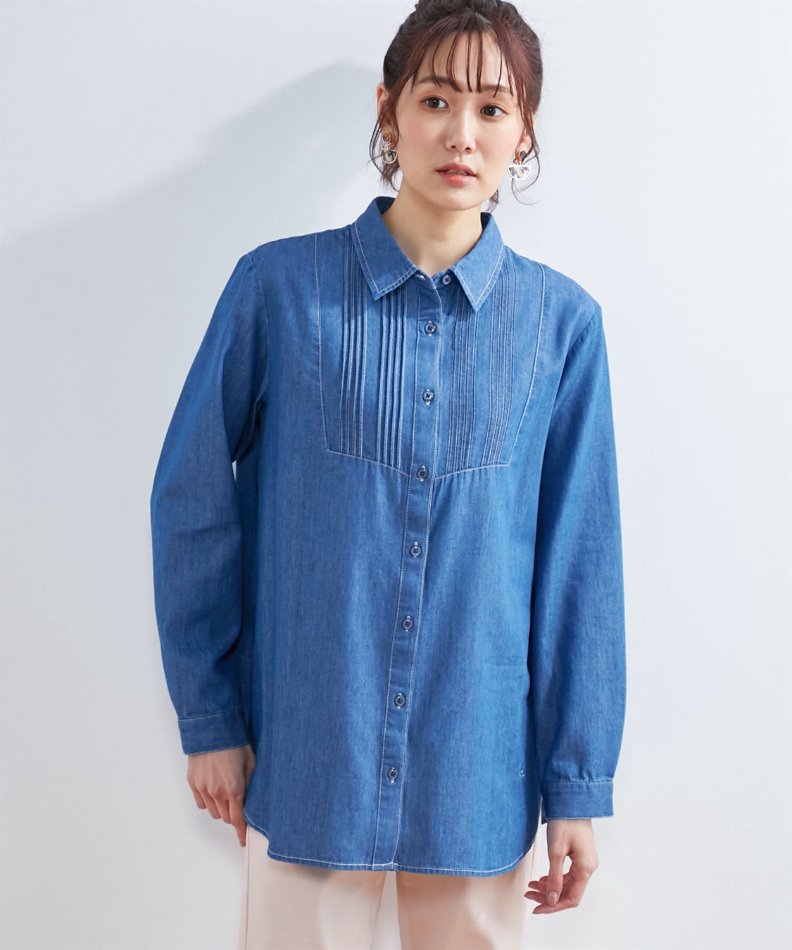 DECOY ピンタックブラウス_variation_2