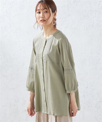 DECOY 刺しゅうブラウス_variationthumb_1