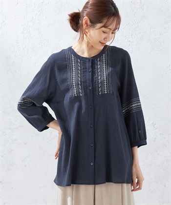 DECOY 刺しゅうブラウス_variationthumb_2