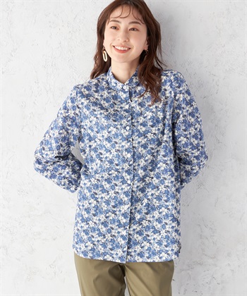 DECOY トレフル花柄プリントブラウス_variationthumb_2