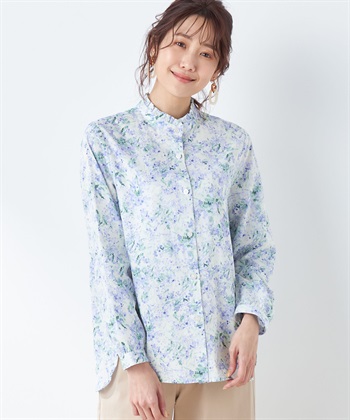 DECOY ミモザプリントブラウス_variationthumb_2