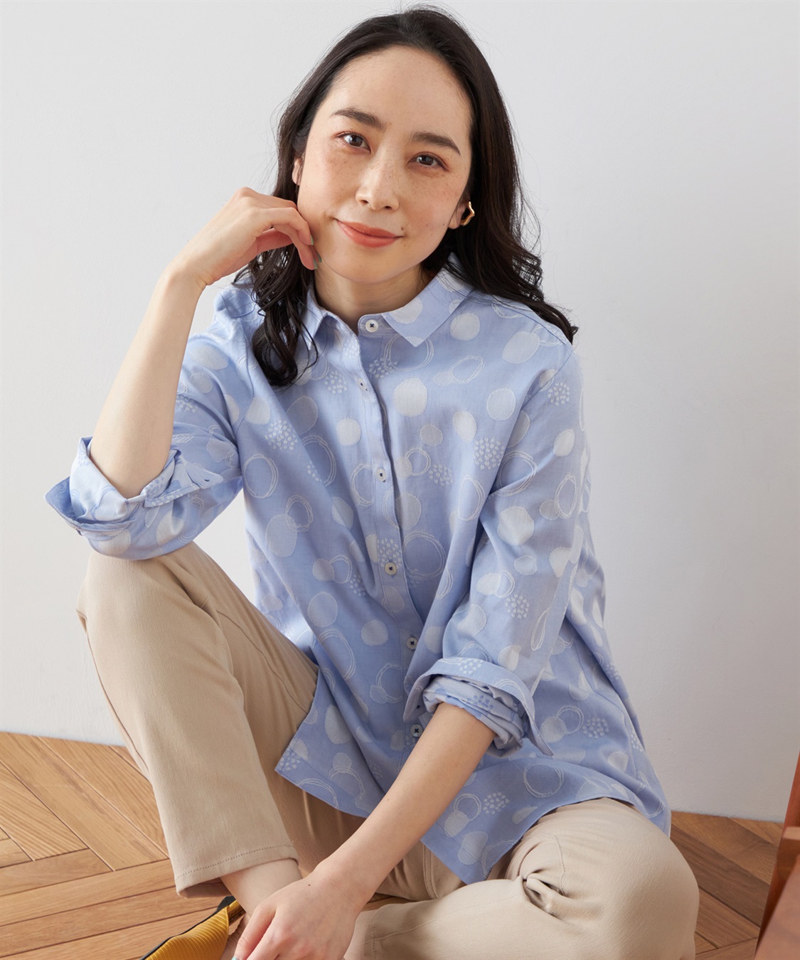 DECOY シャンブレージャガードシャツ_main