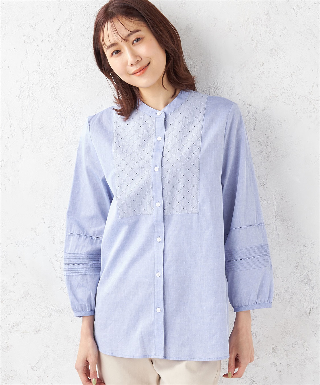 DECOY 袖ピンタックブラウス_variation_3