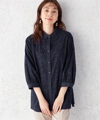 DECOY ジャガードチュニックブラウス_variationthumb_3