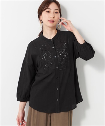 DECOY ジョーゼットブラウス_variationthumb_1