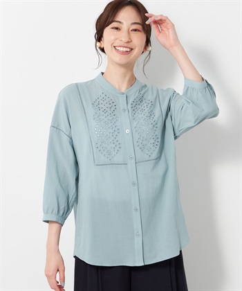 DECOY ジョーゼットブラウス_variationthumb_3