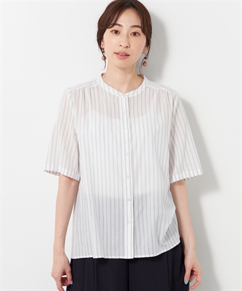 DECOY ストライプブラウス_variationthumb_1