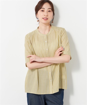 DECOY ストライプブラウス_variationthumb_2