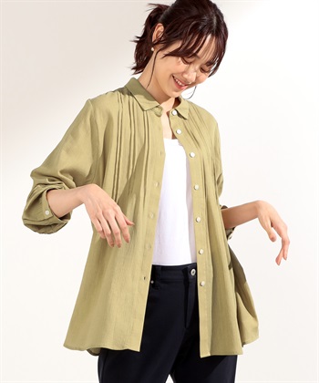 DECOY ギャザーブラウス_variationthumb_1