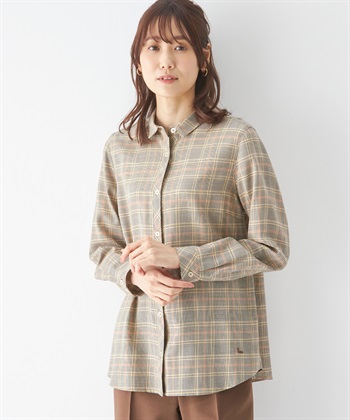 DECOY グレンチェックブラウス_variationthumb_2