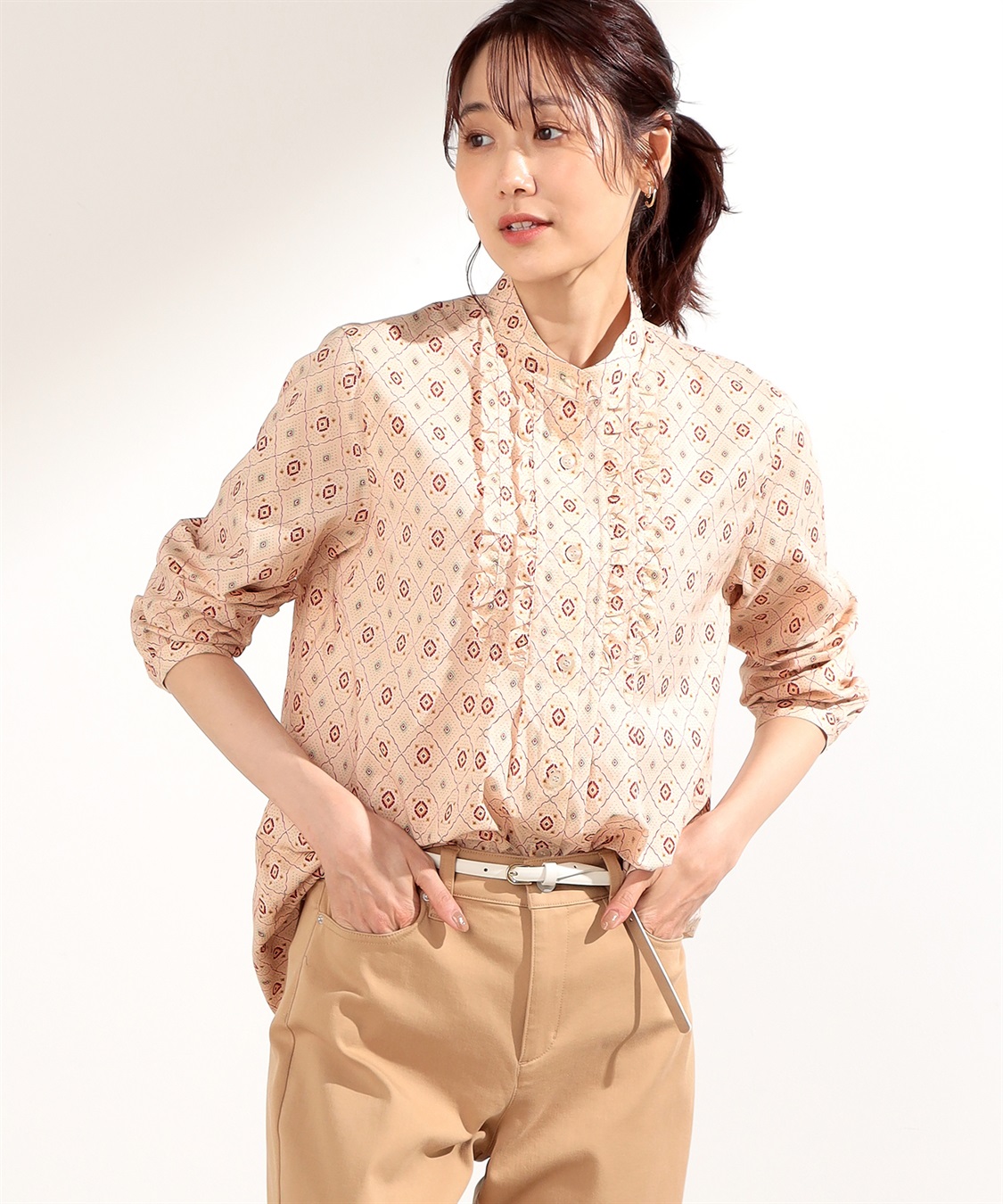 DECOY トレフルプリントプルオーバー_variation_1