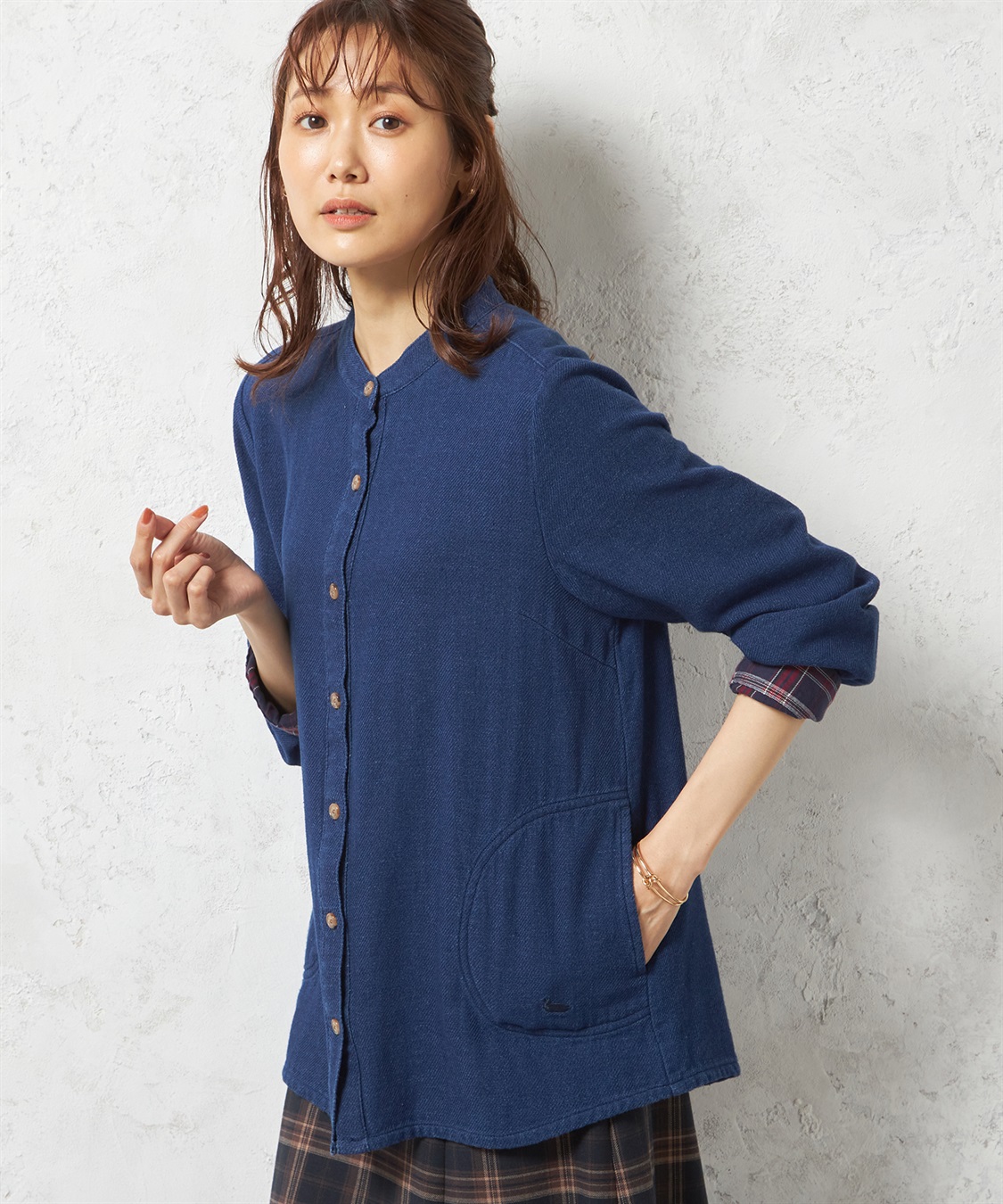 ダブルガーゼブラウス DECOY｜クロスプラス公式通販サイト