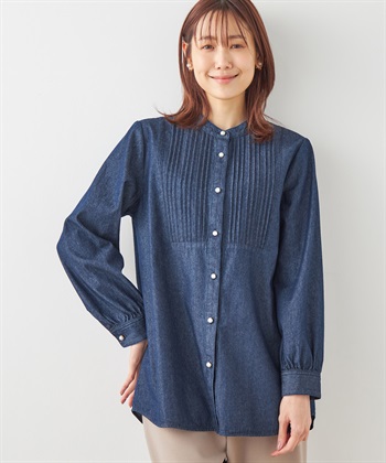 DECOY デニムロングシャツ_variationthumb_2