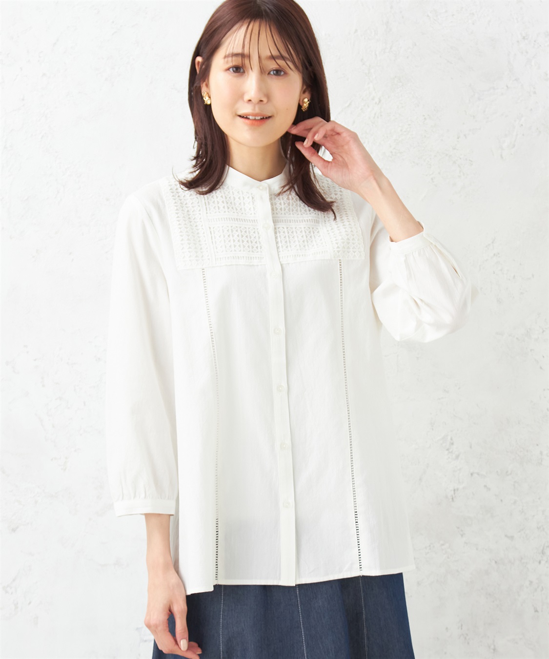 DECOY レースブラウス_variation_1