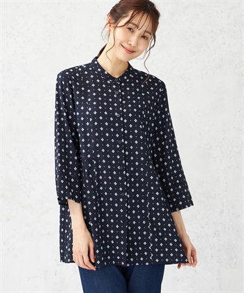 DECOY 【UVカット】プリントブラウス_variationthumb_2