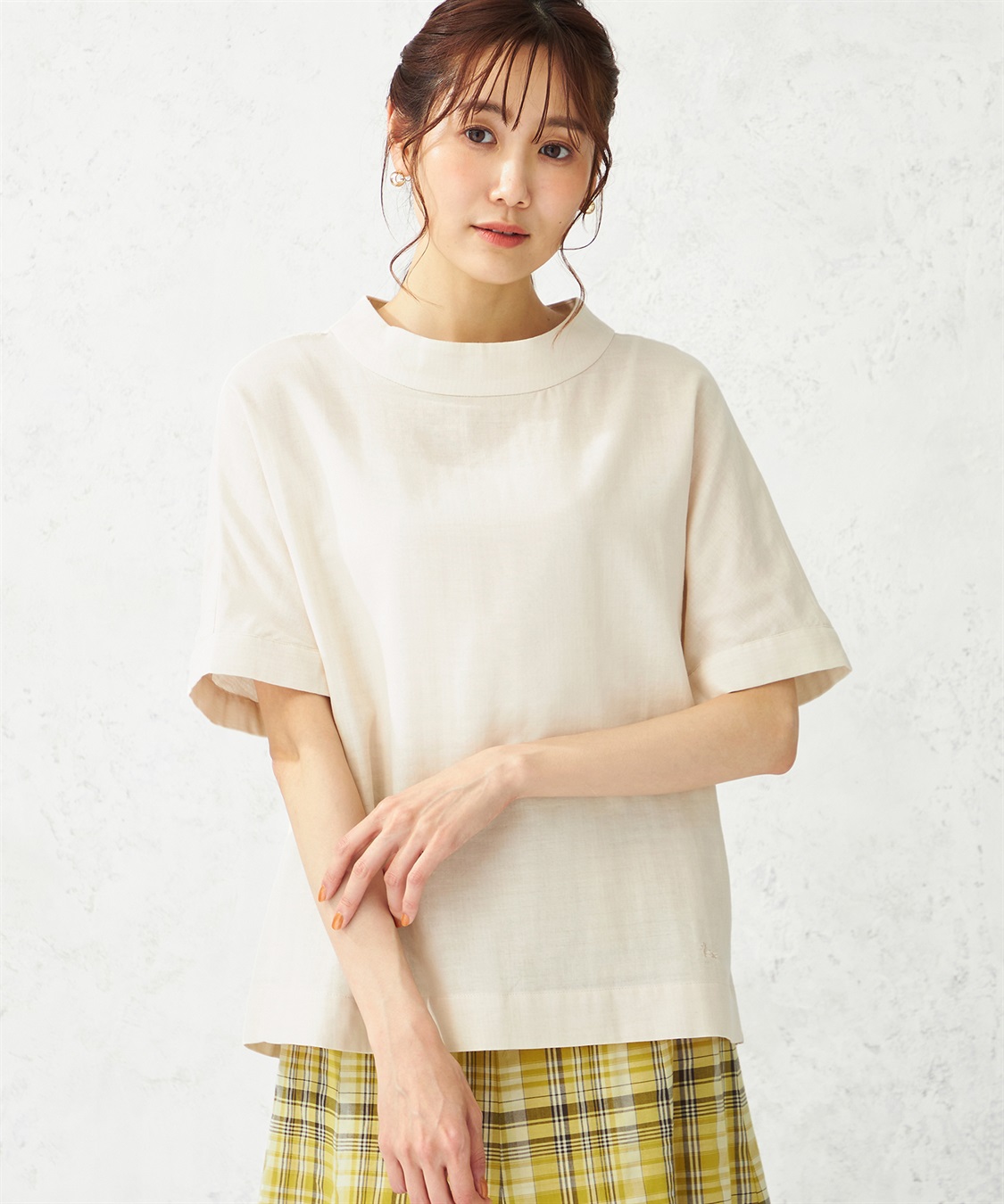 DECOY Wガーゼブラウス_variation_1