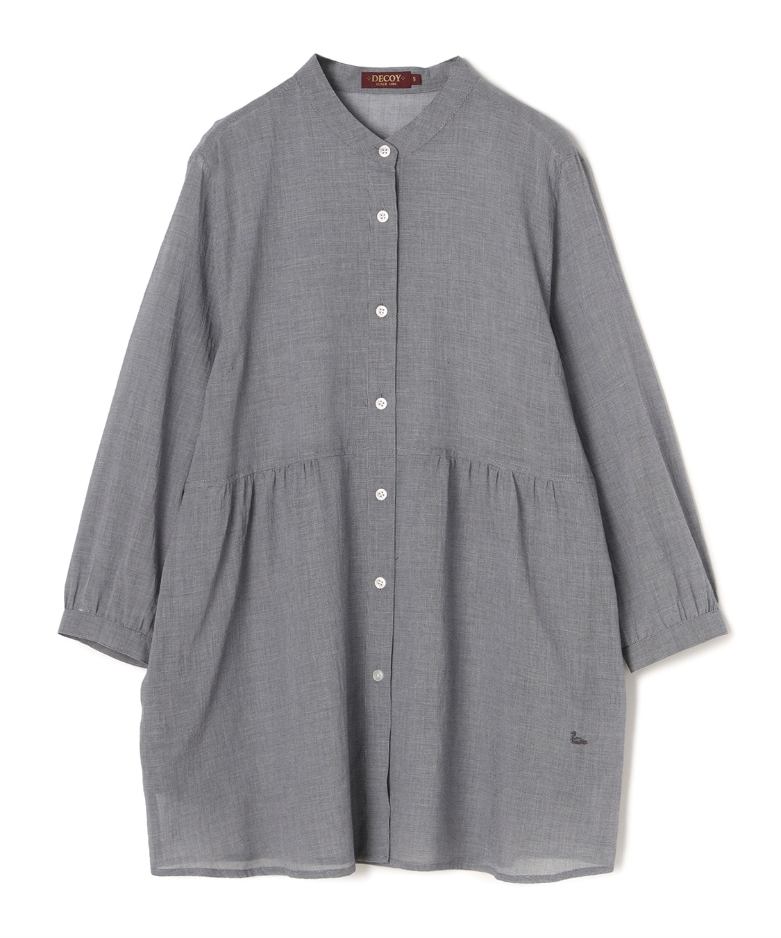 DECOY エアリーコットンロングブラウス_variation_3
